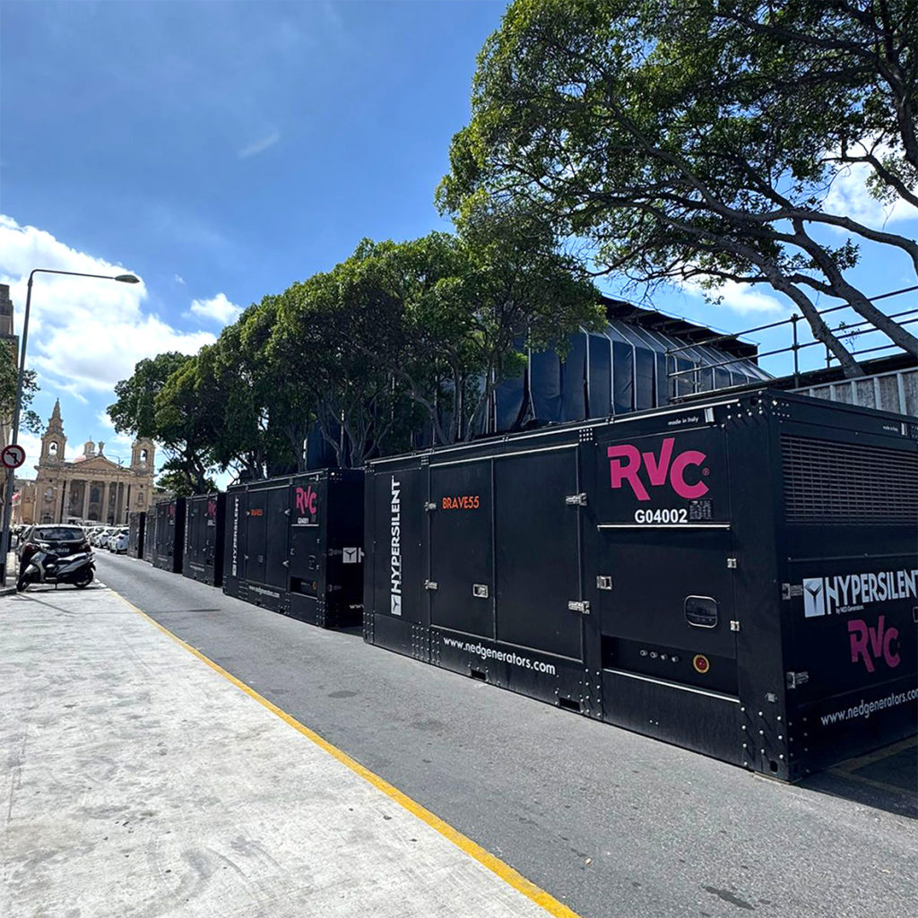 hypersilent rvc for robbie williams concert in malta